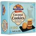 thumbnail image 3 of Rani Coconut Cookies (Wheat Cookies with the Flavor of Coconut) 14oz (400g) Indian Cookies ~ Vegan | Non-GMO | Indian Origin, 3 of 7
