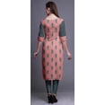 thumbnail image 4 of Bimba Cotton Printed Straight Kurtis For Women Panel Kurta Summer Tunic-Medium, 4 of 6