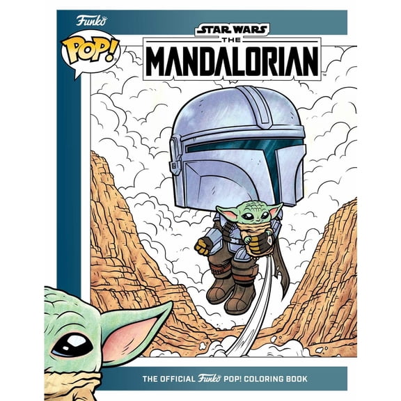 Star Wars: the Mandalorian: the Official Funko POP! Coloring Book, 64 pages (Paperback)