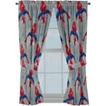 thumbnail image 5 of Spiderman Crime Fighter 2 Panels Curtain Set, 63 Inch Long - Boys Room Décor, 5 of 5