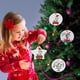 thumbnail image 4 of Decoraciones De Adornos Navideños Con Cubierta Facial Árbol De Navidad Colgante Redondo De Cerámica Colgante Con Tema De Vacuna Regalo Para La Familia Sweethay AP006894-11, 4 of 6