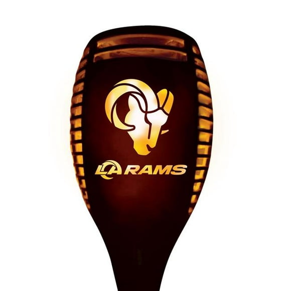 Team SOLTRLAR Pri NFL la Rams Team A Mené une Torche Solaire