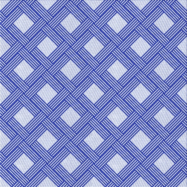 Ahgly Company Machine Washable Indoor Square Transitional Heavenly Blue Area Rugs, 5' Square