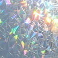 thumbnail image 1 of Bangus Window Privacy Film Rainbow Static Cling Stained Glass Film Window Covering Sticker Non-Adhesive Removable Reflective Window Vinyl, 1 of 6