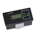 thumbnail image 3 of Excavator Timer Hour Meter Remote Control LCD Digital Display 12V?36V 0?99999.9H For Kato For Hyundai 9 Square, 3 of 5