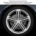 thumbnail image 4 of Push Through Wheel Center Caps for Cars - 4PCS 60mm Hub Cap, Universal Fit, Stylish Look for Vehicle Wheels, 4 of 7
