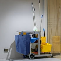 Hemoton Dry Cleaning Bag For Laundry And Ideal For Hotels And Housekeeping Services Easy To Attach To Cleaning Carts