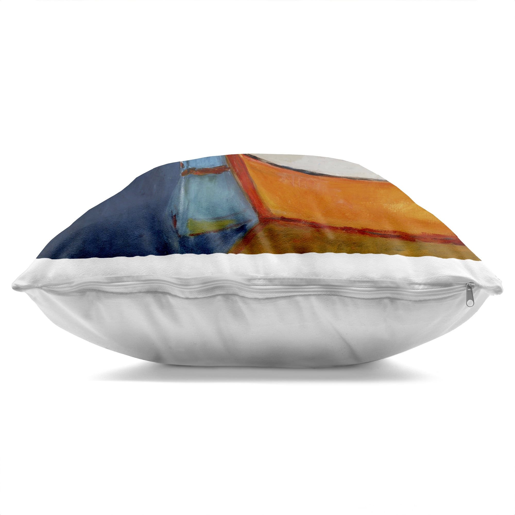 Stupell Industries Serene Rowboats in Summer Decorative Printed Throw Pillow, design by Lorenzo Collective