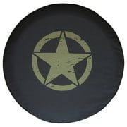 SpareCover Brawny Series - Jeep Star 30" Tire Cover Green