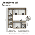 thumbnail image 3 of Cocina Integral Madesa 120cm Marrón/Crema, 3 of 11