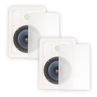 Blue Octave LW62 In Wall 6.5" Speakers Home Theater Surround Sound 2-Way Speaker Pair