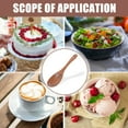 thumbnail image 2 of 4 Count Wellness Acacia Wood Salad Spoon Serving Scoop Yogurt Wooden Spoons for Hand-Pulled Noodle, 2 of 6