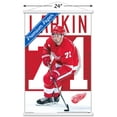 thumbnail image 3 of NHL Detroit Red Wings - Dylan Larkin Wall Poster with Wooden Magnetic Frame, 22.375" x 34", 3 of 5