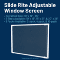 Adjustable & Expandable Window Screen 15