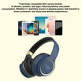 thumbnail image 4 of Matoen Wireless Bluetooth Headset Folding Lightweight Headphones with Microphone for Home Office Cellphone PC, 4 of 8
