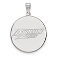 thumbnail image 2 of Akron Extra Large (1 Inch) Disc Pendant (14k White Gold), 2 of 4
