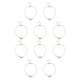 thumbnail image 2 of Tobillera Pearl Sea Star Qarigey Plata para Niñas y Mujeres, 2 of 6