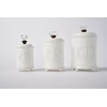 thumbnail image 4 of Set de recipientes de cocina Mud Pie Circa, cerámica blanca (3 unidades), 4 of 9