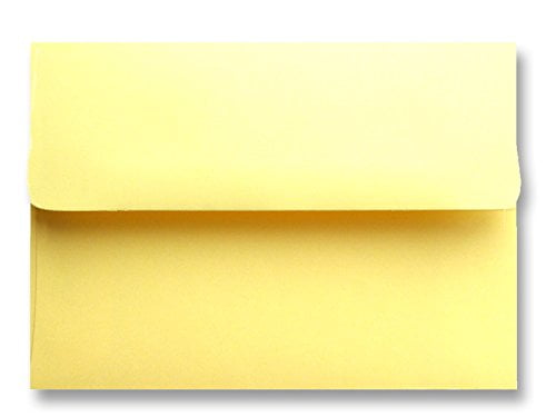 Bright Yellow Envelopes for Cards Invitations Announcements Showers A2 A6 A7
