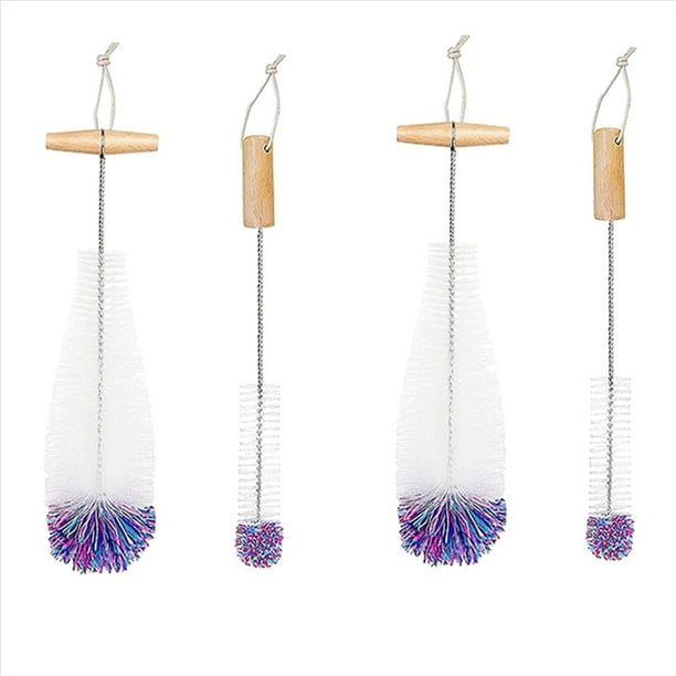 Cepillo para de Vidrio, Limpiador de , Paquete de 4 Cepillos de Limpieza, Limpiador de de Limpieza