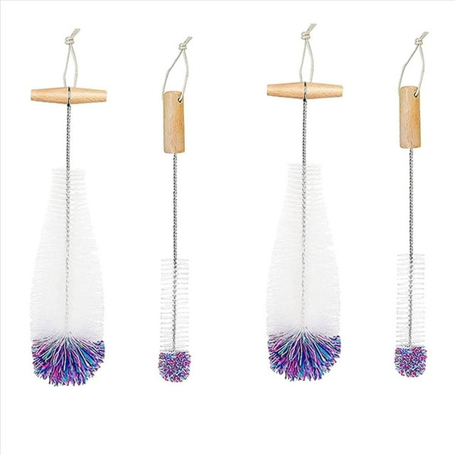 Cepillo para de Vidrio, Limpiador de , Paquete de 4 Cepillos de Limpieza, Limpiador de de Limpieza