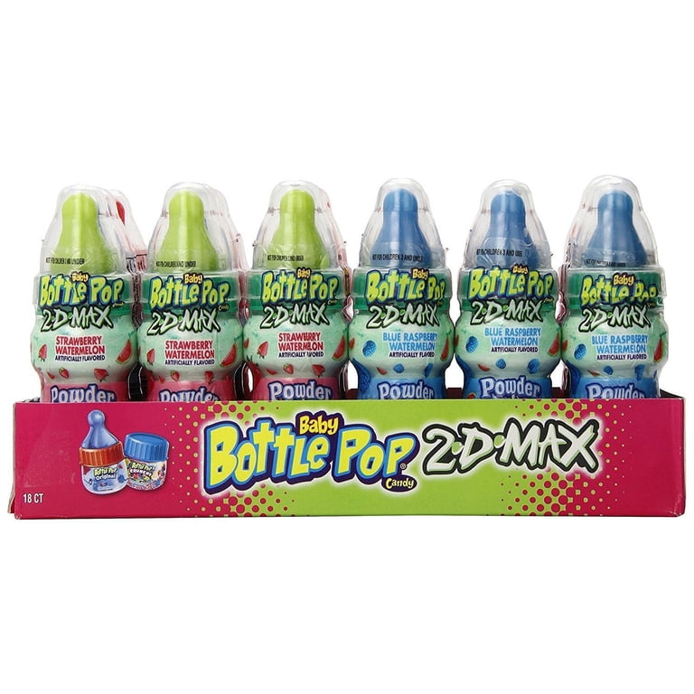 Topps Baby Bottle Pop 2D Max Candy, 1.3 oz - Walmart.com