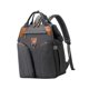thumbnail image 5 of Mochila Para Pañales De Bebé, Bolsa Grande Para Cambiar Pañales, Para Acampar, Picnic Al Aire Libre, Color Gris Oscuro, 5 of 10