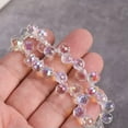 thumbnail image 5 of U8MO 20pcs 8mm Shiny Colorful Teardrop Faceted Crystal Glass Pendants Beads Lot DIY-2# Rose Green, 5 of 5