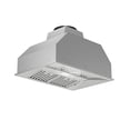 thumbnail image 3 of Forno Altilia 36-Inch Insert Range Hood, Stainless Steel, LED Lighting, Baffle Filters, 3 of 5