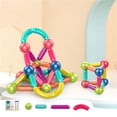 thumbnail image 4 of Building Blocks Blocks Kids Educational Juguetes Cognición Construcción Ladrillos COORDINACIÓN DE MANOS DE MANO PLÁSTICO PLÁSTICO DE PLÁSTICOS REGALOS DE JUGUETE 25PCS / SET Kearding FN001401-01B, 4 of 7