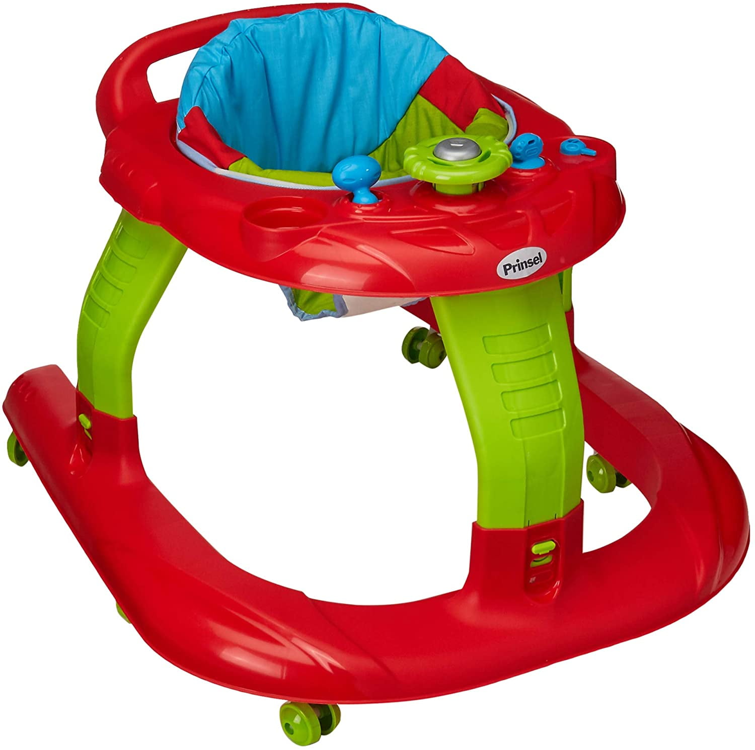 Andadera Prinsel 2 en 1 Apolo Rojo | Walmart en línea