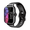 Black, variant on Smartwatch with a 1.83-inch full-touch display; supports message alerts and phone calls; compatible with iPhone and Android phones