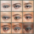 thumbnail image 4 of Sombra de ojos Pure Ziva Spruce Matte Verde Oscuro Azul Gris, 4 of 6