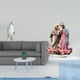 thumbnail image 2 of Escultura de pingüino de resina acrílica, estatua de animal, adorno de mesa, figura decorativa artesanal, adecuada para dormitorio, sala de estar y of, 2 of 8