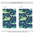 thumbnail image 4 of Yayeee Garden Flag 12" x 18" Double Sided Outdoor Yard Lawn Holiday Decorations, Sharks Pattern, 4 of 6