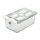 thumbnail image 1 of Caja de almacenamiento para calcetines, ropa interior y armario con divisores portátiles y cajón extraíble debajo del estante. pequeño, 1 of 7
