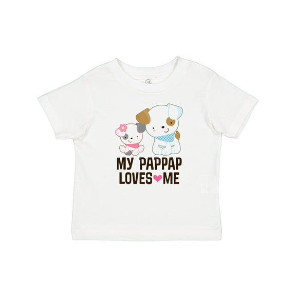 Inktastic My Pap Pap Loves Me Granddaughter Girls Baby T-Shirt