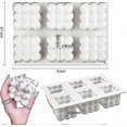 thumbnail image 3 of Silicone Bubble Mold for Candle and Soap Crafting - 6-Cavity High-Quality Cube Design, 3 of 5