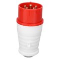 thumbnail image 1 of Conector de alimentación industrial, enchufe industrial Conector de alimentación eléctrica impermeable IP44 Reemplace el conector CEE Eficiencia maximizada, 1 of 8
