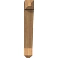 thumbnail image 2 of Ekena Millwork 5 1/2"W x 28"D x 36"H Traditional Craftsman Smooth Bracket, Western Red Cedar, 2 of 13