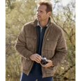 thumbnail image 3 of Atlas For Men - Chaqueta de Ante Sintético para Hombre (Topo), 3 of 4