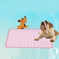 thumbnail image 1 of Lit de Refroidissement d'Été pour Animaux de Compagnie Chiens et Chats Coussin Multifonctions Confortable Rose Sain et Non Toxique, 1 of 6