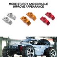 thumbnail image 2 of maskred Aluminum Alloy Wear Resistant Rear Hub Carrier For 1/12 Subotech BG1513 Crawler Red, 2 of 6