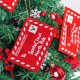 thumbnail image 5 of Sobre Carta de Navidad a Papá Noel, bolsa de regalo de dulces de Navidad, tarjeta de dinero, adorno de árbol navideño, 10 Uds., 5 of 5