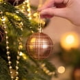 thumbnail image 6 of Valery Madelyn 35ct 2.36 inches Luxurious Copper Gold Christmas Ball Ornaments, Shatterproof Christmas Tree Ornaments Hanging Bauble for Xmas Decoration, 6 of 7