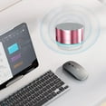 thumbnail image 5 of Latrodar Metal Bluetooth Speaker Mini Portable Laptop Sound System Safety Guaranteed Rose Gold Home Tools, 5 of 5