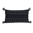 thumbnail image 1 of Parkland Collection PILC21120P Raven Transitional Throw Pillow, Black, 1 of 1