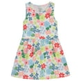 thumbnail image 4 of Pink Angel 3-Pack Girls' Dresses, Kids Casual Fit and Flare Sleeveless Summer Dress & School Outfit, 100% Cotton, 4 of 11