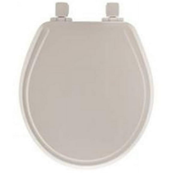Round Toilet Seat - Wood White