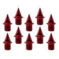 thumbnail image 2 of 10pcs Al Aire Libre De Acero Al Carbono Spikes Spikes Reemplazo Rojo Sunnimix Rastrear picos, 2 of 8